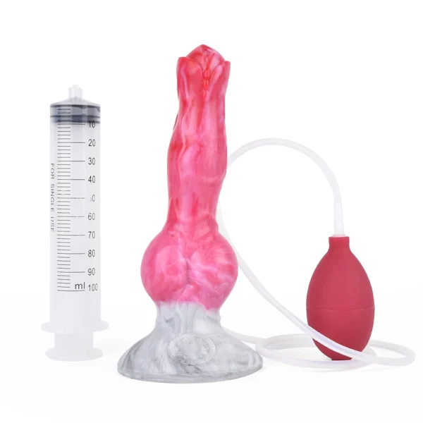 Silicone dog penis multi-color simulated penis animal female masturbator adult sex toys wholesale：圖片 5