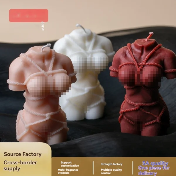 Fun Low temperature Candle Rope Binding Human Body Dropping Wax Mood 40 ° C Novice Skin Couple Toys Aromatherapy Candle Wholesale：圖片 3