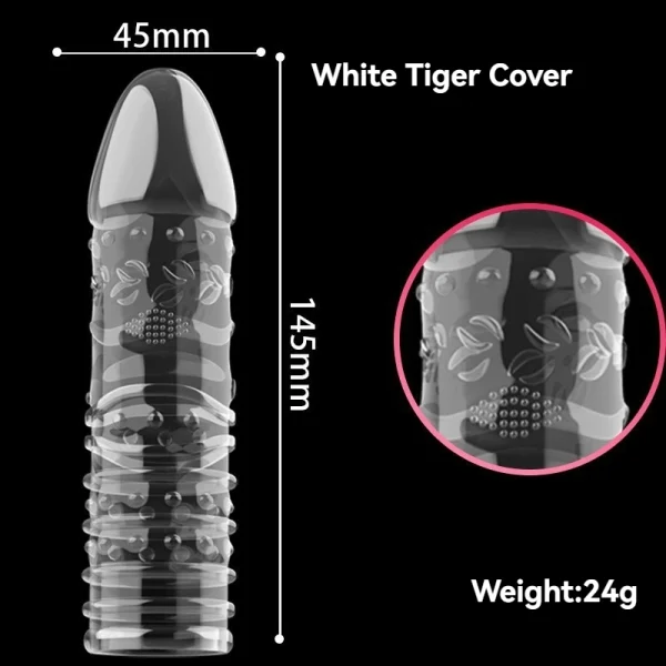 Wolf tooth penis cover for men：圖片 8