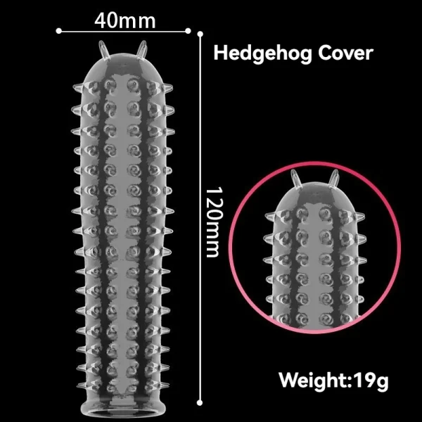 Wolf tooth penis cover for men：圖片 7