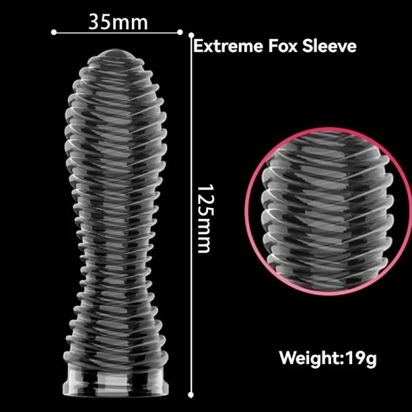 Wolf tooth penis cover for men：圖片 6