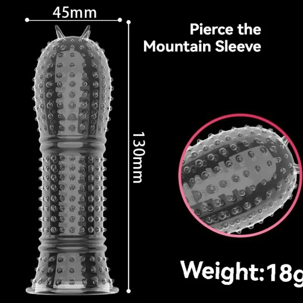 Wolf tooth penis cover for men：圖片 5