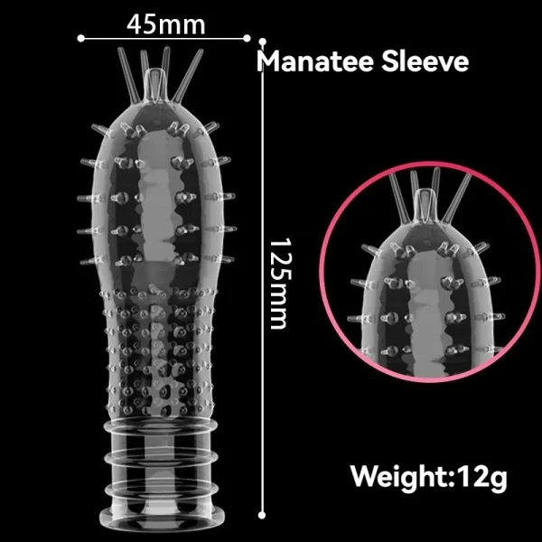 Wolf tooth penis cover for men：圖片 3