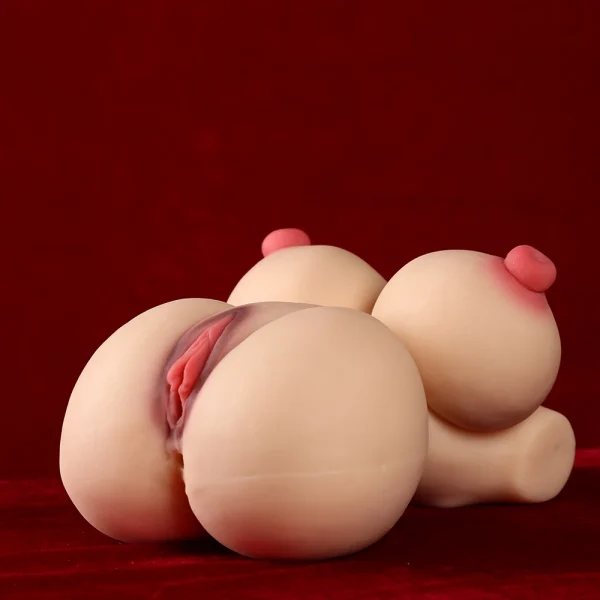 【US Spot】Wheat color 30cm half-body doll mold：圖片 5