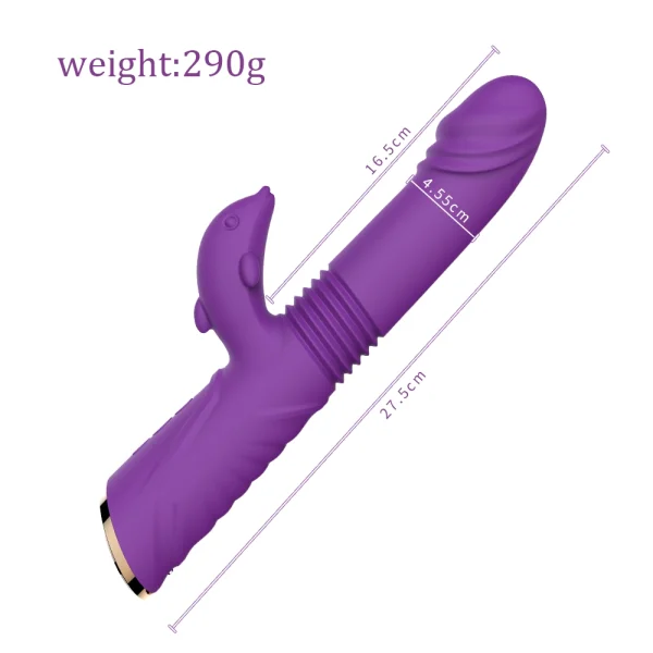 【 US Spot】Rich Telescopic Vibrator：圖片 2