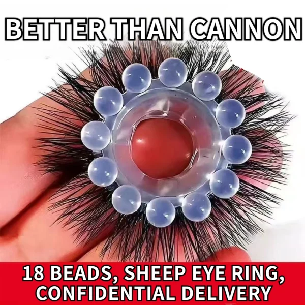 Men's sexy ponytail ring, sperm lock sex ring, delay ring：圖片 2