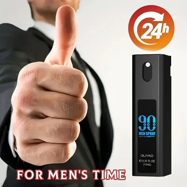 Men's Relaxing Mist - Alcohol Free, Natural Plant Ingredients, 90°C Comfort Temperature, 1 Hour Duration, 0.3 fl oz (10 ml), For Couples, Couple's Relaxing Mist - Elegant Packaging, Ergonomic Design, Couple's Relaxing Mist：圖片 2