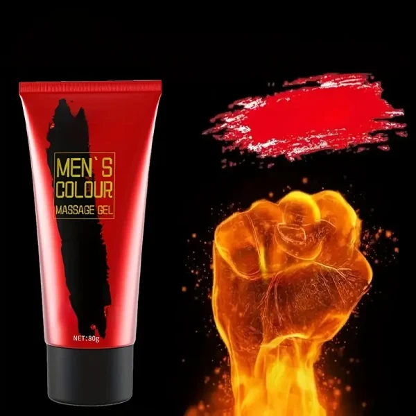 Men's Massage Gel,High-quality cream for men and women - thickening and moisturizing body cream with natural ingredients, long-lasting moisturizing, suitable for couples, couple life, intimate care, elegant tube design, natural ingredients：圖片 2