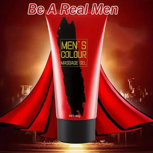 Men's Massage Gel,High-quality cream for men and women - thickening and moisturizing body cream with natural ingredients, long-lasting moisturizing, suitable for couples, couple life, intimate care, elegant tube design, natural ingredients：圖片 4